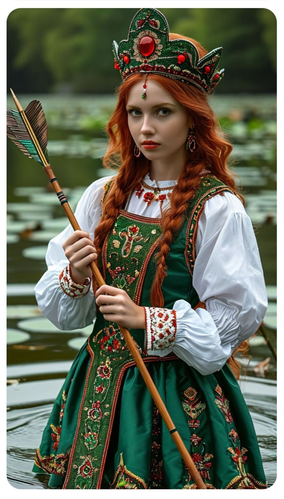 Nude girl Girls in Slavic costumes in Dasmariñas